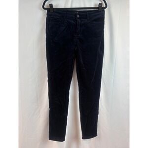 JOE'S JEANS Navy Blue Velvet Skinny Pants Women's Size‎ 29